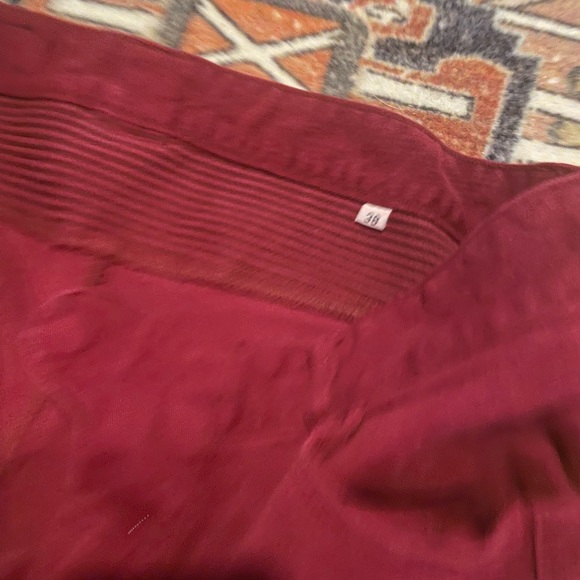 Balman Paris Men's red chorduroy  Size 39 - Picture 2 of 5